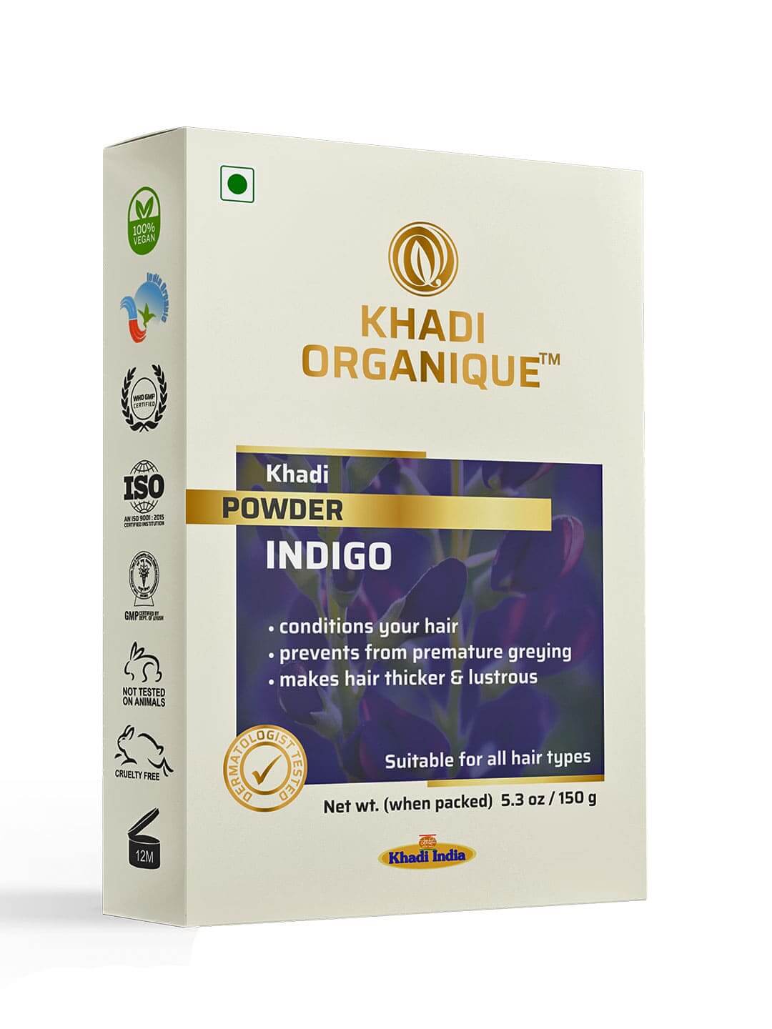 Khadi Organique Indigo Powder