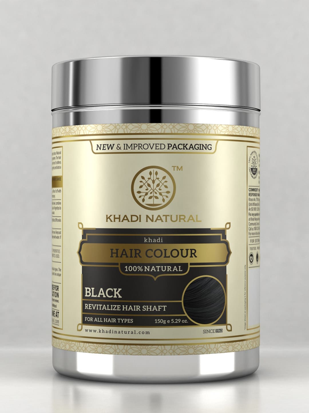 Khadi Natural Black Henna Colour