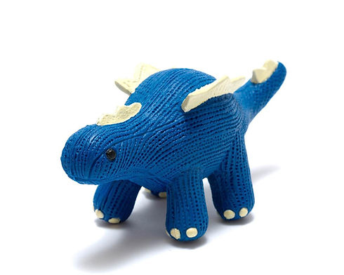 My First Natural Rubber Stegosaurus Teether