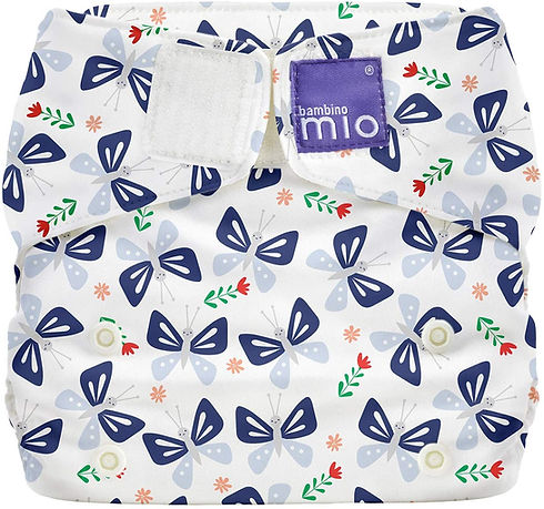 Bambino Mio, Miosolo All-in-one Reusable Nappy, Butterfly Bloom